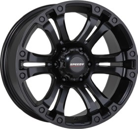 Speedy-Wheels-Interceptor-17x9-Satin-Black on sale