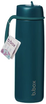 B.Box+Insulated+Flip+Top+Bottle+690ml+Sea+Glass