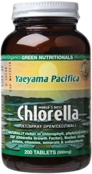 Green-Nutritionals-Yaeyama-Pacifica-Chlorella-200-Tablets on sale