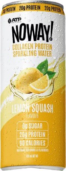 ATP-Science-Noway-Collagen-Protein-Water-Sparkling-Water-Lemon-Squash-355ml on sale
