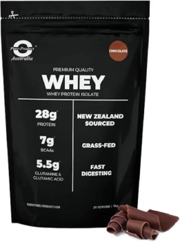 Pure+Product+Australia+Whey+Protein+Isolate+Chocolate+1kg