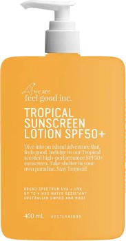 We-Are-Feel-Good-Inc-Tropical-Sunscreen-Lotion-SPF50-400ml on sale