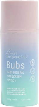We+Are+Feel+Good+Inc.+Bubs+Baby+Mineral+Sunscreen+SPF50%2B+-+100g