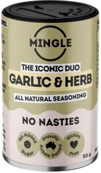 Mingle+Seasoning+Garlic+%26amp%3B+Herb+All+Natural+Seasoning+50g
