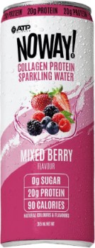 ATP-Science-Noway-Collagen-Protein-Water-Sparkling-Water-Mixed-Berry-355ml on sale