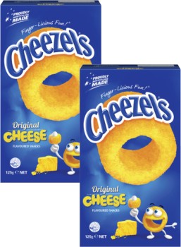 Cheezels-125g on sale
