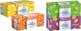 Mt+Franklin+Lightly+Sparkling+Water+10x375mL