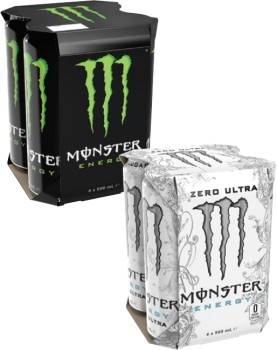 Monster+Energy+Drink+4x500mL