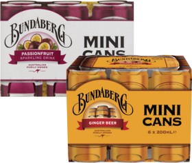 Bundaberg+Brewed+Soft+Drink+6x200mL