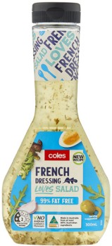 Coles+French+Dressing+300mL