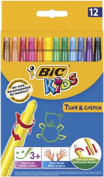 Bic+Kids+Turn+%26amp%3B+Colour+Crayons+12+Pack