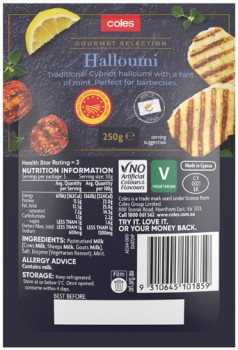 Coles+Halloumi+250g