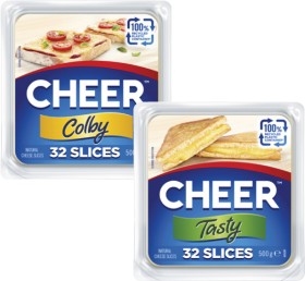 Cheer+Cheese+Slices+500g