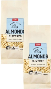 Coles+Slivered+Almonds+150g