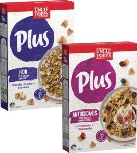 Uncle+Tobys+Plus+Cereal+620g-705g
