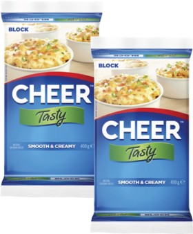 Cheer-Cheese-Block-400g on sale
