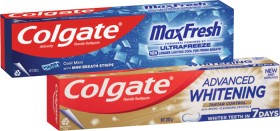 Colgate+Advanced+Whitening+%26amp%3B+Tartar+or+Max+Fresh+Toothpaste+200g