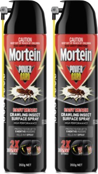 Mortein-Powergard-Easy-Reach-Crawling-Insect-Surface-Spray-350g on sale