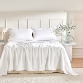500-Thread-Count-Cotton-Sateen-Sheet-Set-by-Hilton on sale
