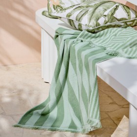 Sundays+Maris+Stripe+Reversible+Terry+Beach+Towel+by+Pillow+Talk