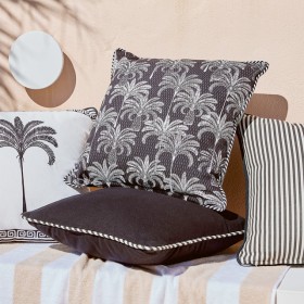 Sundays-Halcyon-Tropical-Square-Outdoor-Cushion-by-Pillow-Talk on sale