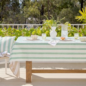 Sundays-Riviera-Stripe-Outdoor-Table-Cloth-by-Pillow-Talk on sale