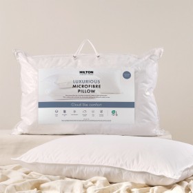 Luxurious-Microfibre-Medium-Pillow-by-Hilton on sale