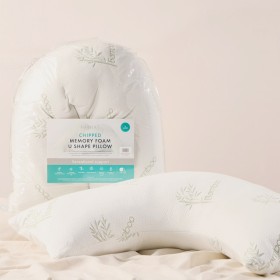 Sensational-Chipped-Memory-Foam-U-Shape-Pillow-by-Habitat on sale