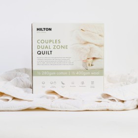 Eco-Living-Dual-Zone-Quilt-by-Hilton on sale