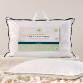 Hypoallergenic+Microfibre+Medium+Pillow+by+Greenfirst%26reg%3B