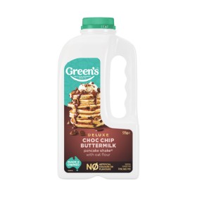 Greens-Deluxe-Pancake-Shake-325-335g on sale