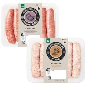 Woolworths-Premium-Butcher-Style-Sausage-Varieties-450-500g on sale