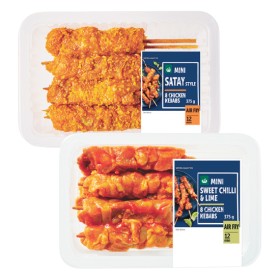 Woolworths+Mini+Marinated+Kebab+Varieties+with+RSPCA+Approved+Chicken+375g+Pk+8+%26ndash%3B+From+the+Meat+Dept