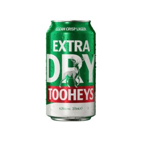 Tooheys+Extra+Dry%E2%80%A8+Lager+Block%E2%80%A8+Cans+30x375mL