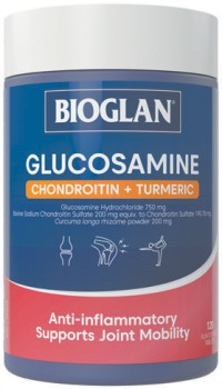 Bioglan+Glucosamine+Chondroitin+%2B+Turmeric+120+Tablets