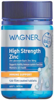 Wagner-High-Strength-Zinc-120-Tablets on sale