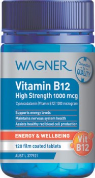 Wagner-Vitamin-B12-High-Strength-1000mcg-120-Tablets on sale