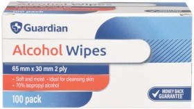 Guardian-Alcohol-Wipes-100-Pack on sale