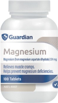 Guardian+Magnesium+100+Tablets