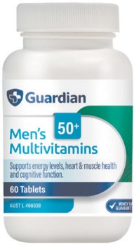 Guardian-Mens-Multivitamins-50-60-Tablets on sale