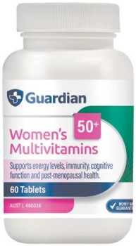 Guardian+Women%26%23039%3Bs+Multivitamins+50%2B+60+Tablets