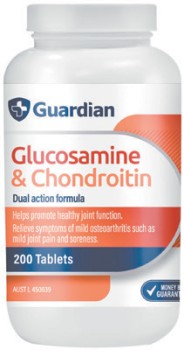 Guardian+Glucosamine+%26amp%3B+Chondroitin+200+Tablets