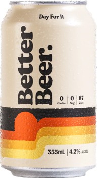 Better-Beer-Zero-Carb-Lager-Can-355mL on sale
