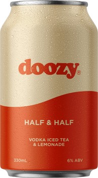 Doozy-Half-and-Half-Iced-Tea-and-Lemonade-Can-330mL on sale