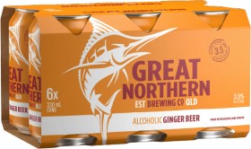 Great+Northern+Brewing+Co.+Ginger+Beer+3.5%25+Cans+330mL