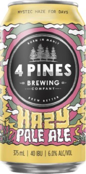 4-Pines-Hazy-Pale-Ale-Cans-375mL on sale