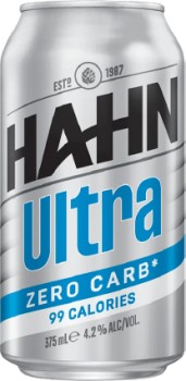 Hahn-Ultra-Zero-Carb-Can-375mL on sale