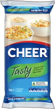 Cheer+Tasty+or+Colby+Cheese+Block+1kg