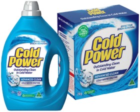 Cold+Power+Laundry+Powder+2kg+or+Liquid+2+Litre+Selected+Varieties