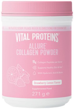Vital+Proteins+Allure+Collagen+Powder+Strawberry+Lemon+Flavour+271g